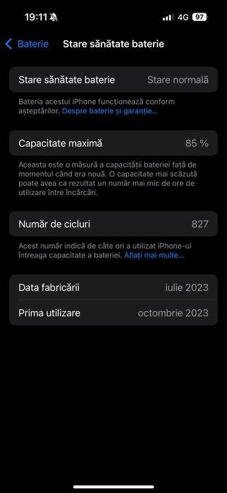 Iphone 15 pro 256GB blue titanium