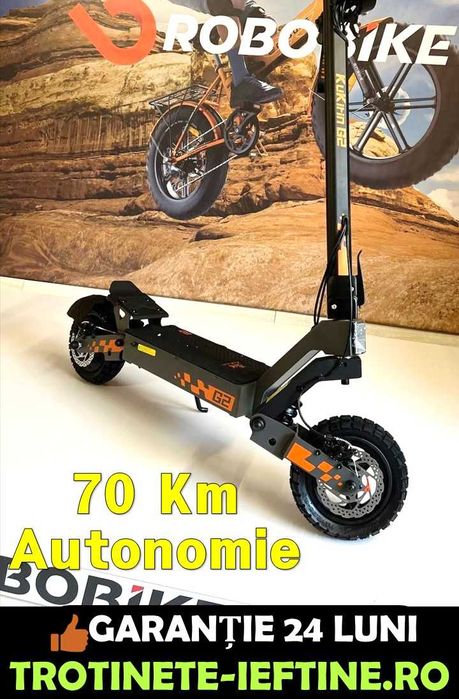 Trotineta electrica adulti si copii + cadou: geanta KuKirin G2 [2024]