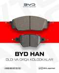 BYD HAN old orqa kalodka(Передний задний калодка)