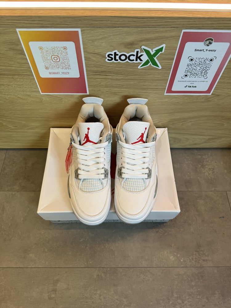Ai Jordan 4 Retro Oreo, Poze Reale 36-45