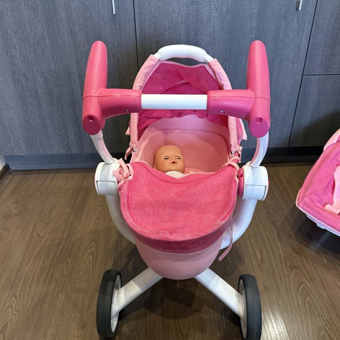 Количка за кукли 3 в 1