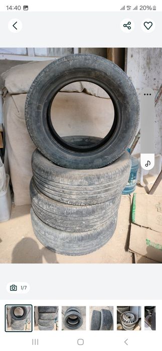 Bridcestone 235 60 р18 4шт покрышка сатылады