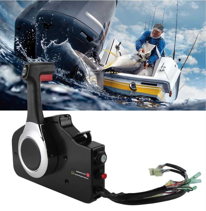 Дросел за лодка страничен монтаж 24800‑ZZ5‑A22 CNC, подходящ за Honda