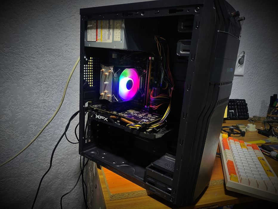 Игровой кейс I5 16GB+RX470