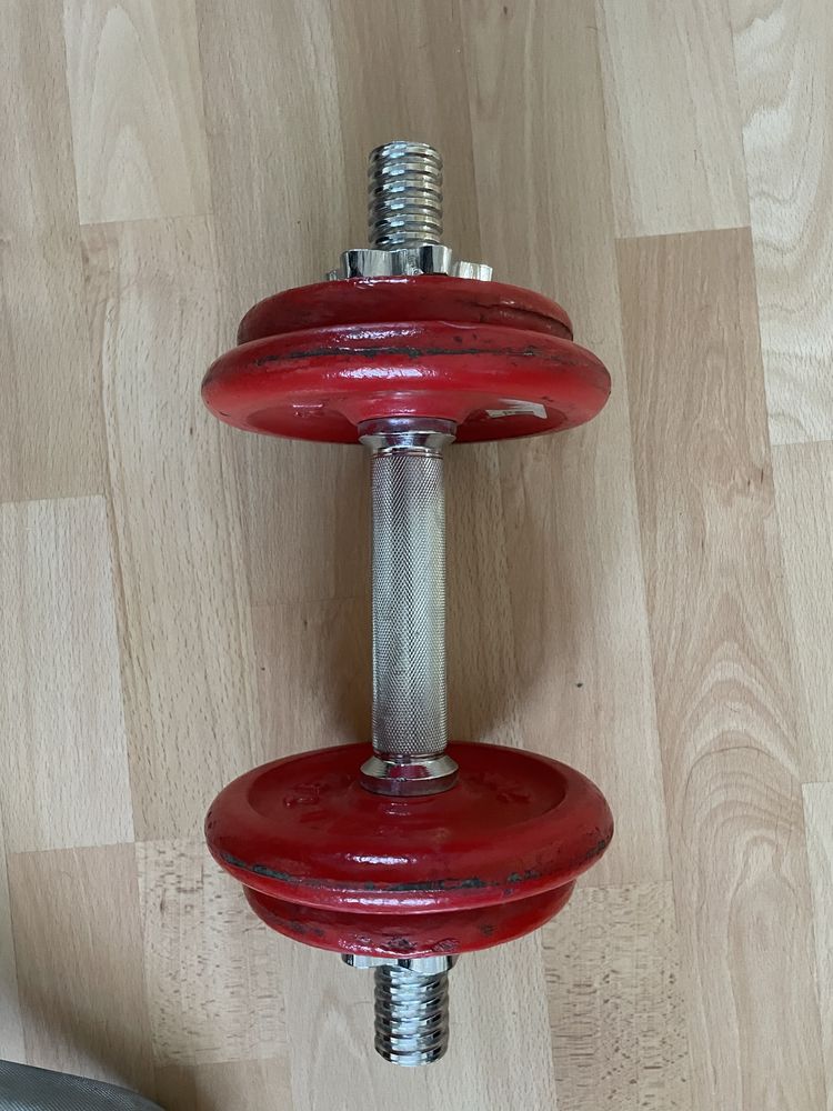 Gantera 8 kg 30 mm diametru