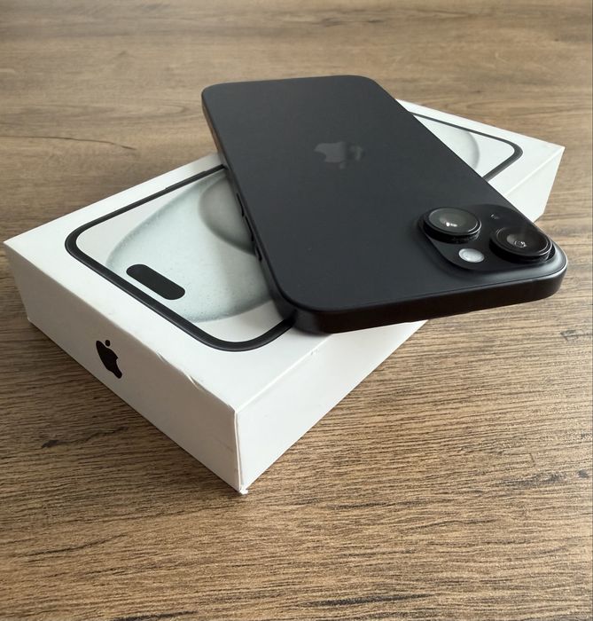 Iphone 15 plus 128gb black full box