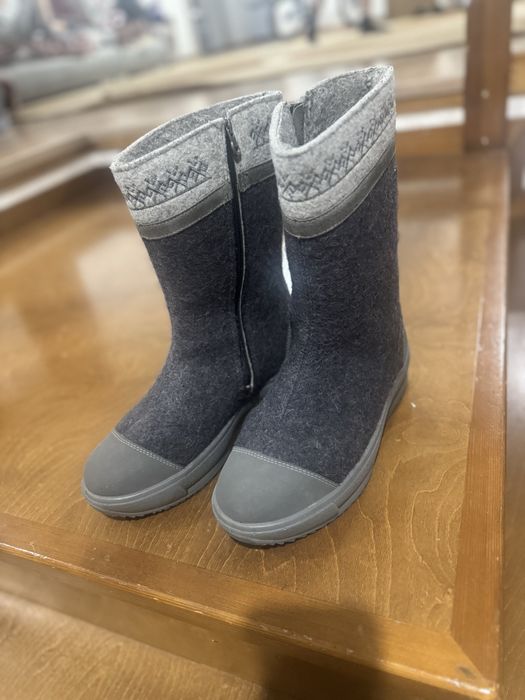 Сапоги женские войлок зима