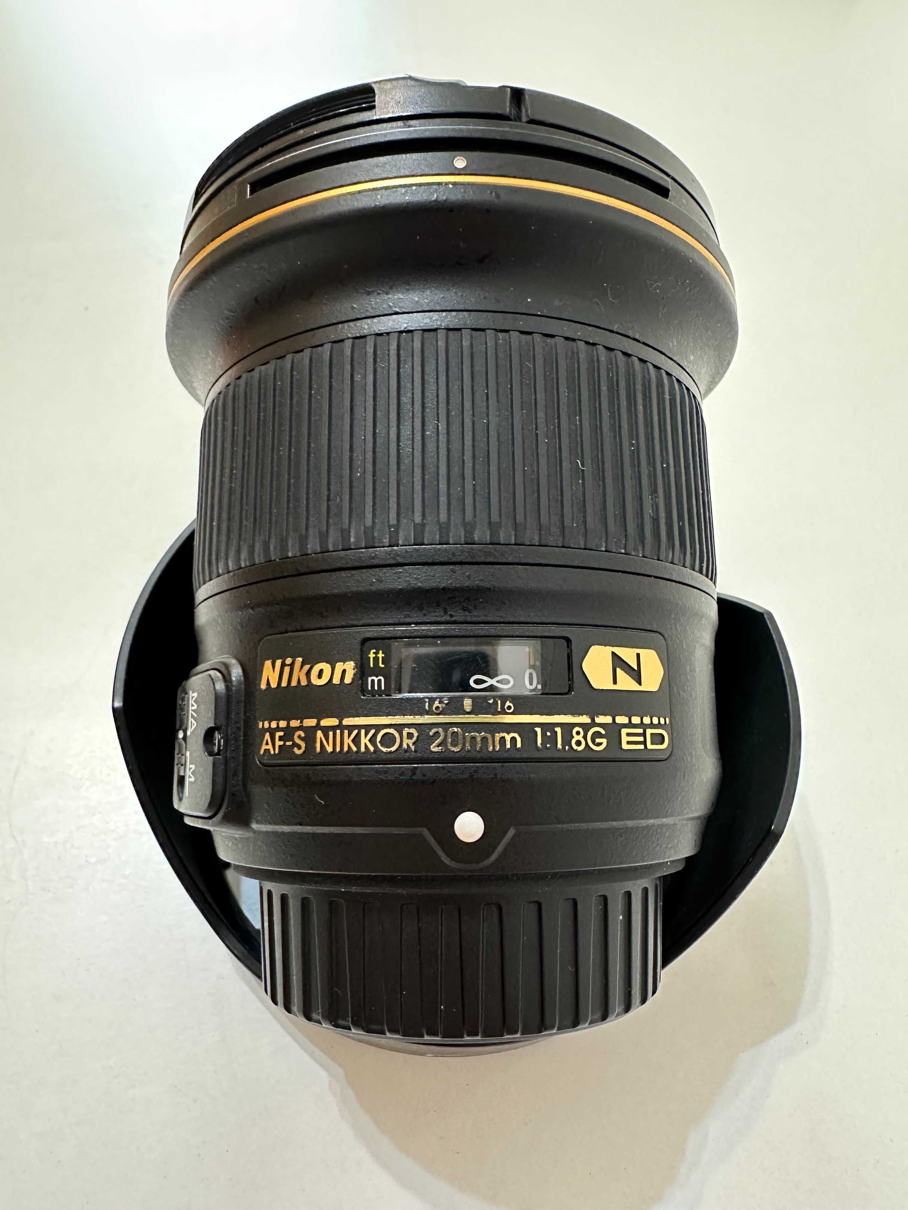 Obiectiv Nikon 20 mm AF-S 1.8 G