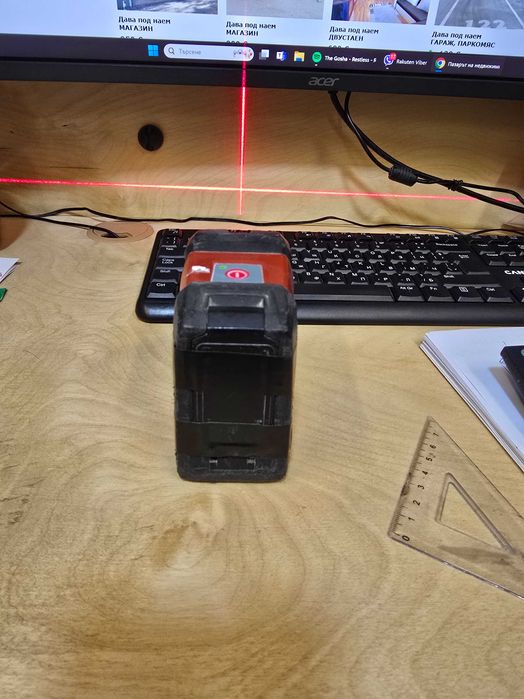 Лазерен нивелир Hiti PM 2 L