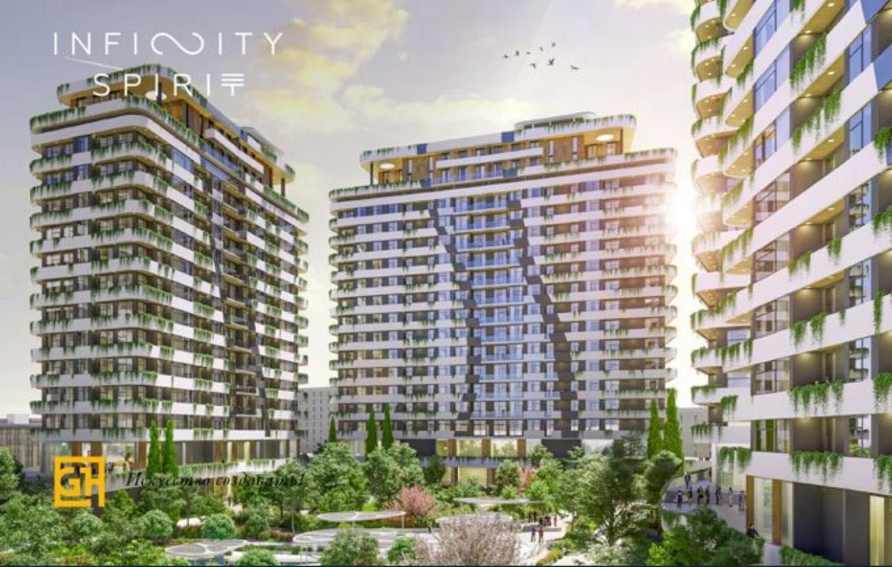 Infinity Продается 2 комнатная коробка ул.Садыка Азимова Ц-1
