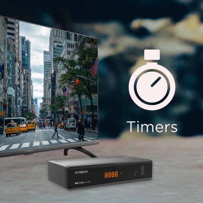 Tuner DTT puternic SRT 7040, include receptor Wally, Full HD