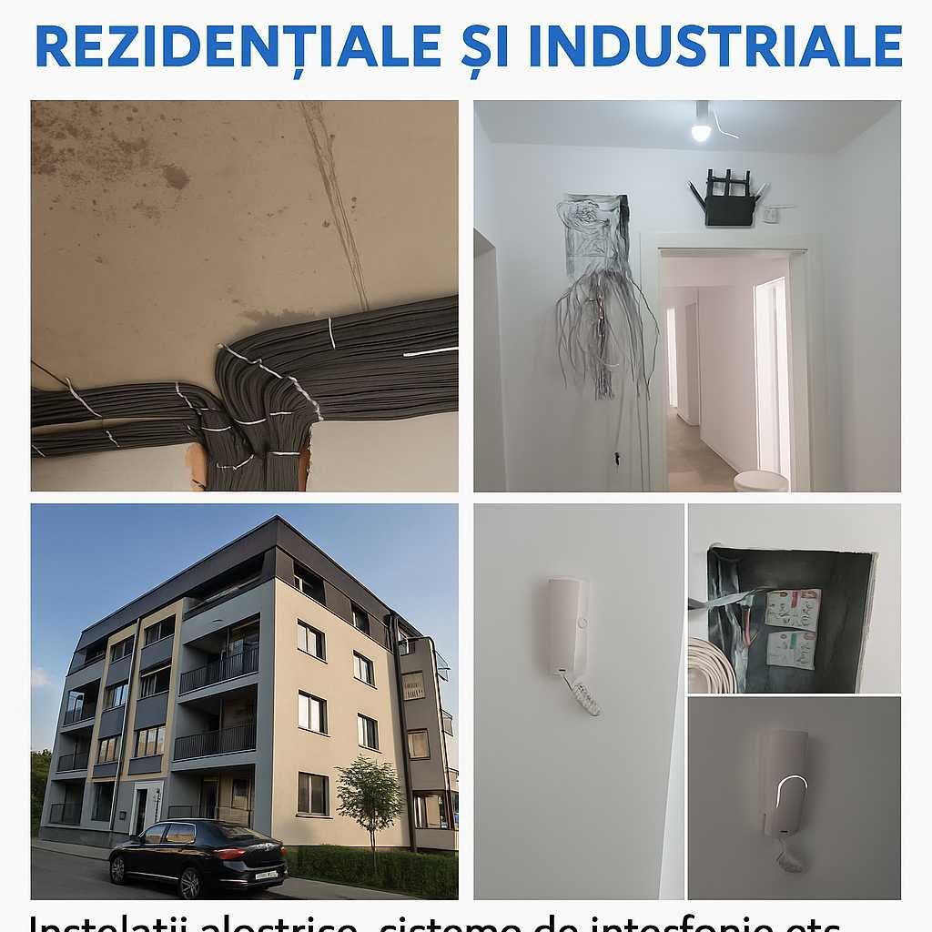 Electricieni București Ilfov | Lucrări Rezidential Industrial