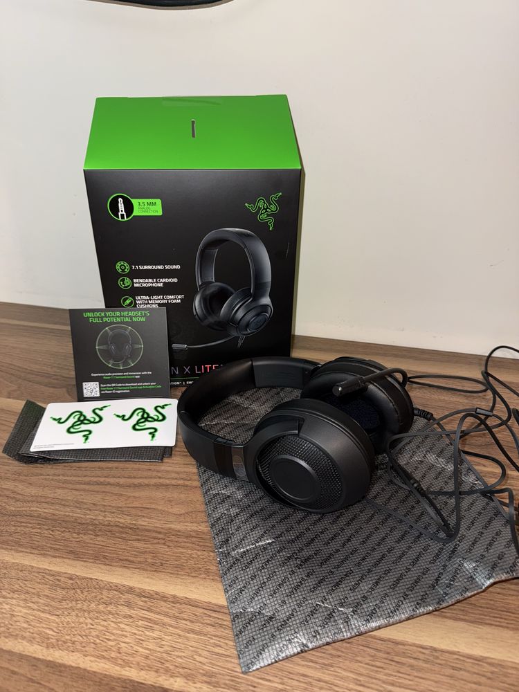 Слушалки Razer Kraken x Lite