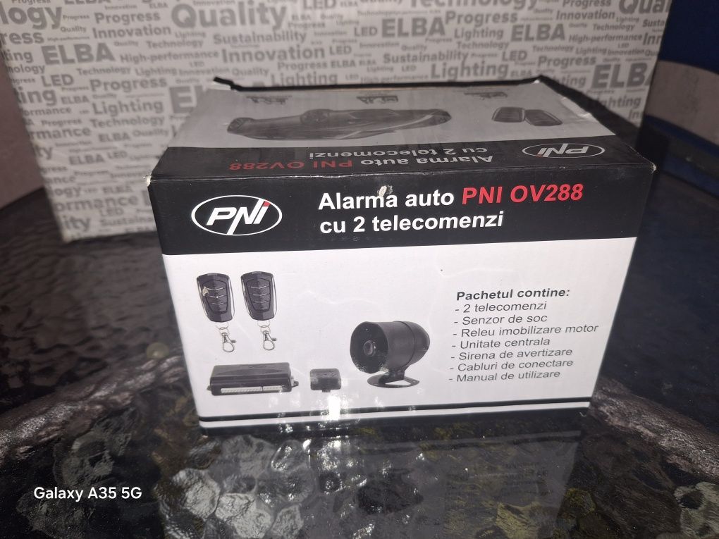 Alarma auto pni pt siguranță