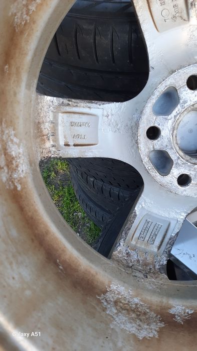 Ляти джанти с гуми 5×112,17цола