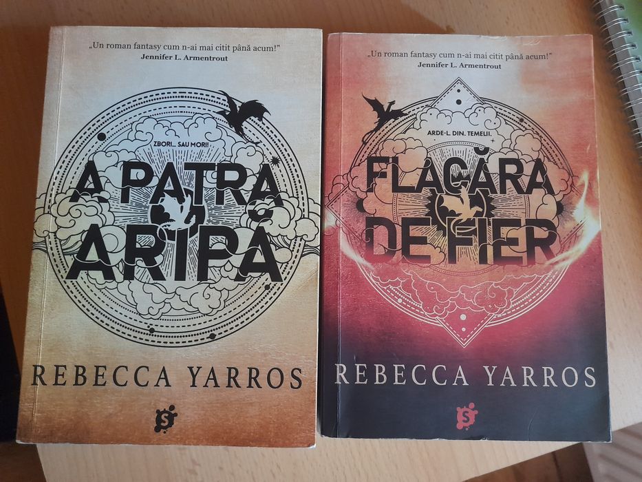 A Patra Aripă/ Flacăra de Fier (Seria Empyrean)