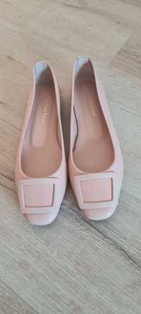 Обувки 36 номер Розови Пудра Естествена кожа 23 см
