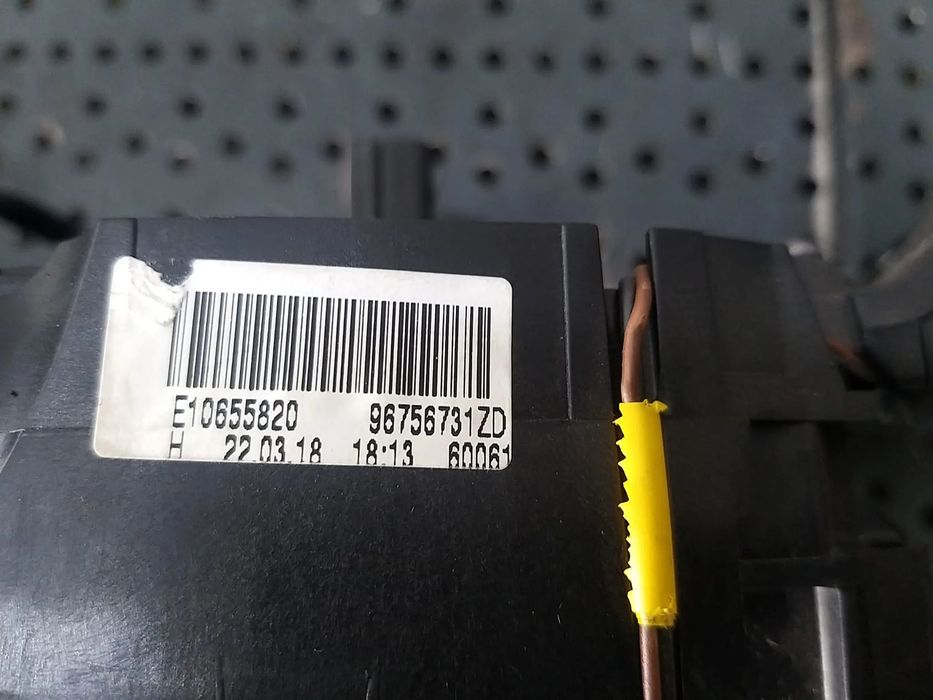 Bloc manete semnalizare stergator parbriz tempomat padele spirala volan peugeot 3008 2 98262588zd 96756731zd