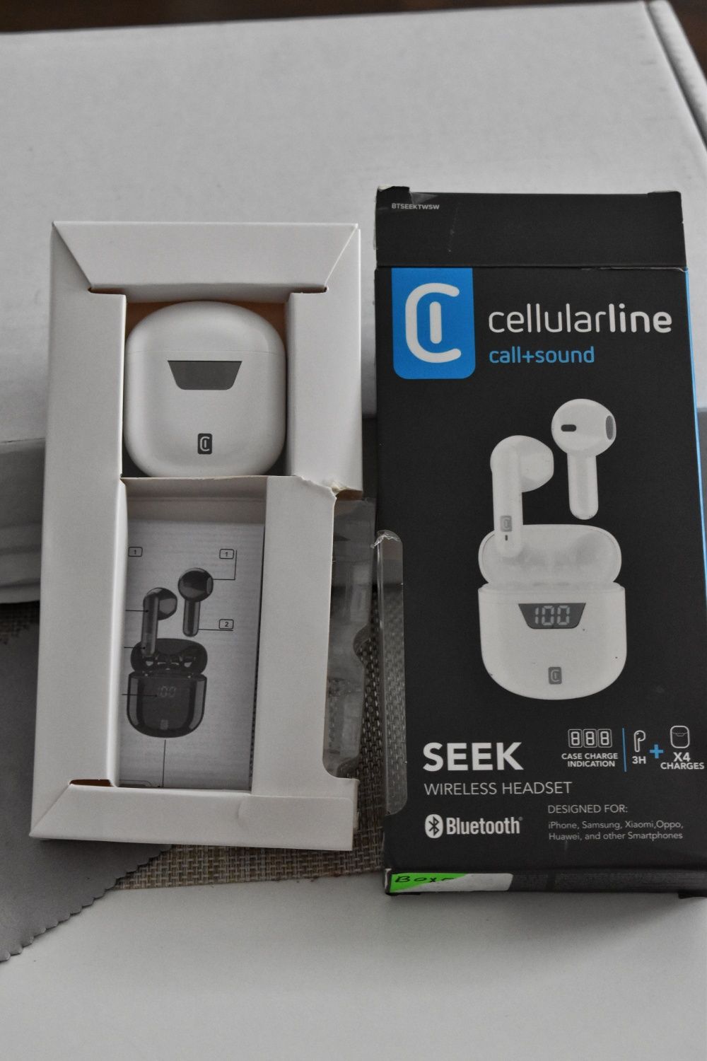 Casti Wireless Cellularline Seek