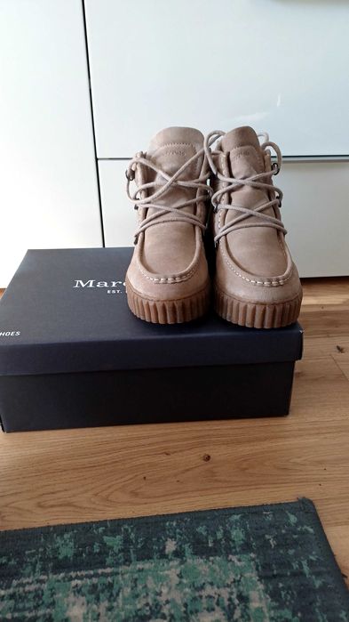 Ghete, cizme piele intoarsa Marc O'Polo