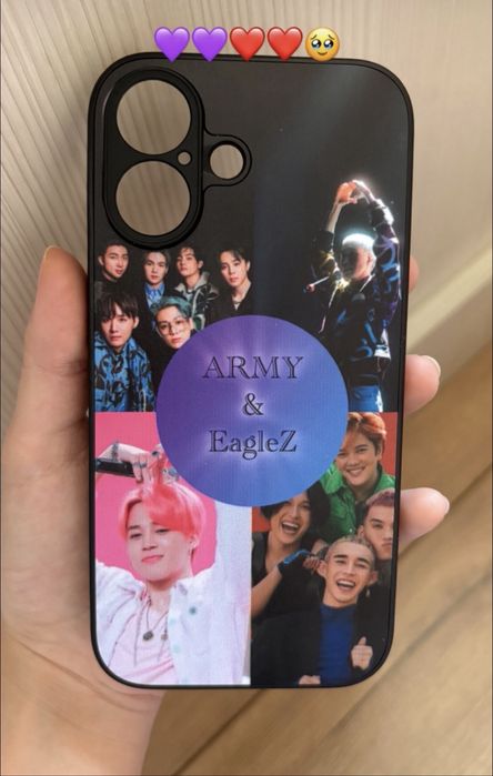 Чехол BTS / Ninety One на айфон 16