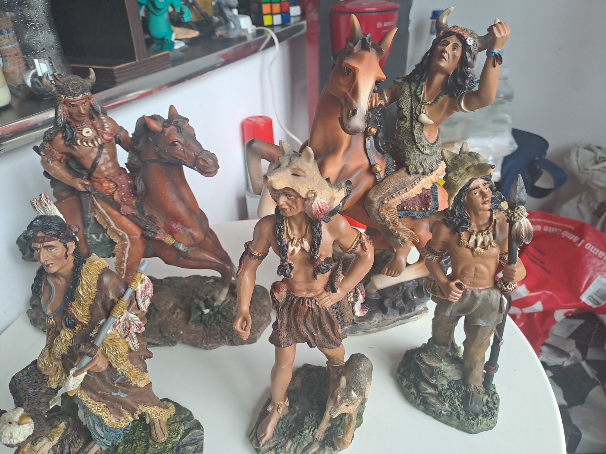 Vand statuete vechi indieni