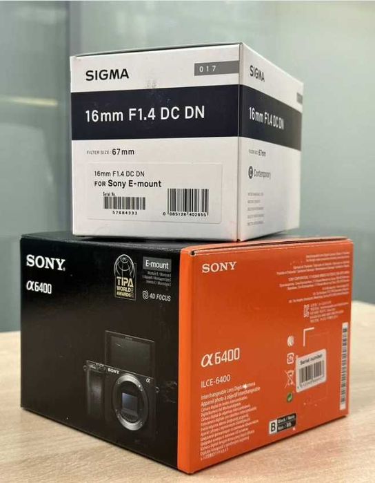 Sony a6400 + sigma 16mm 1.4