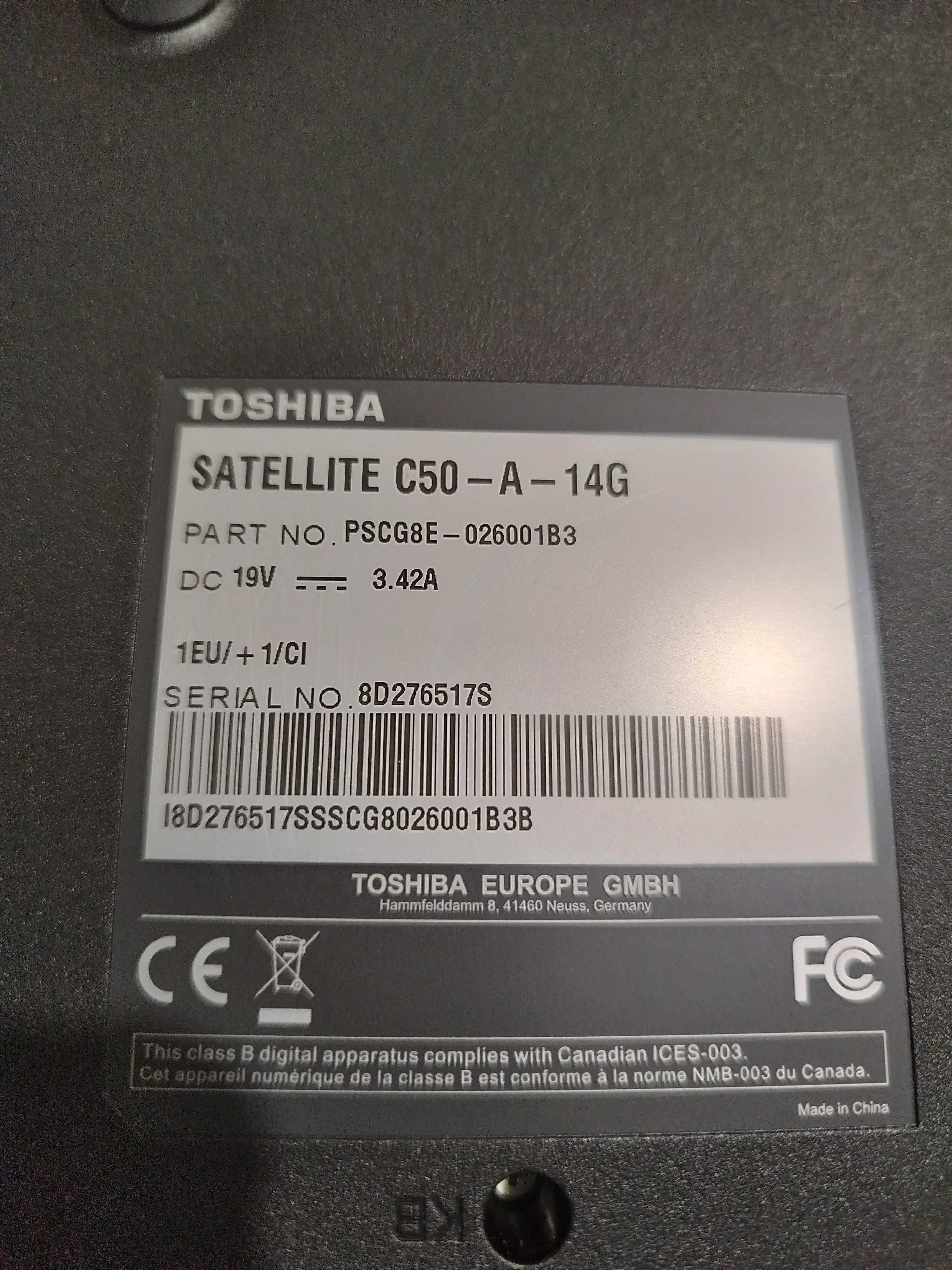 Лаптоп Toshiba Satellite C50 - A -14G