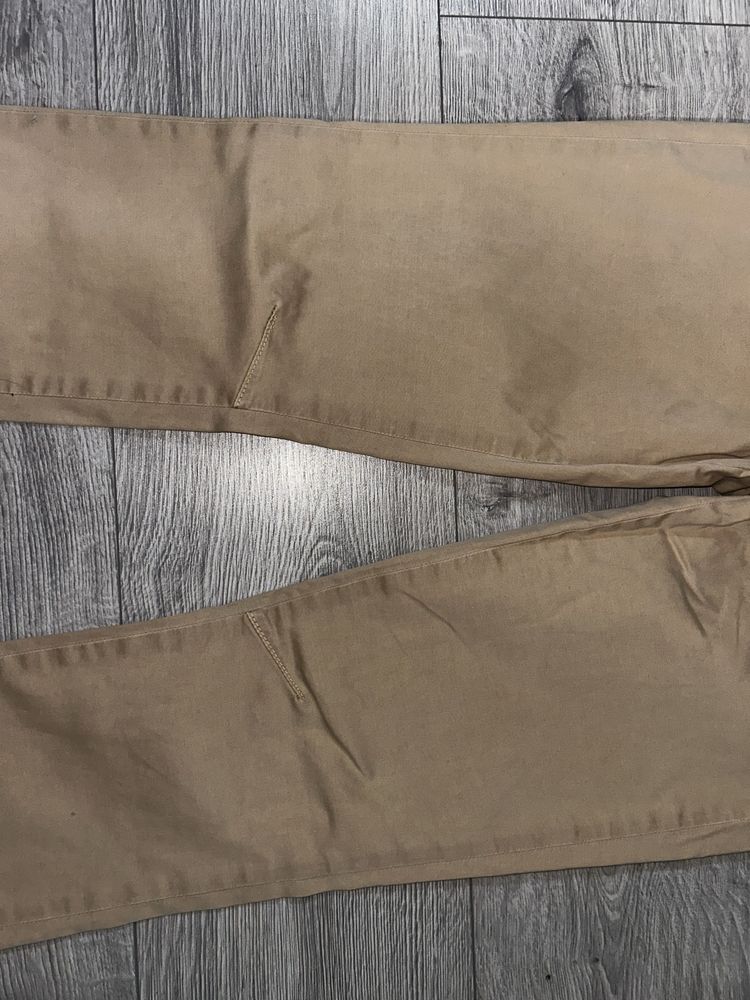 Pantaloni office bej Mos Mosh