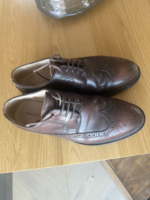 Кожени обувки Gant 43