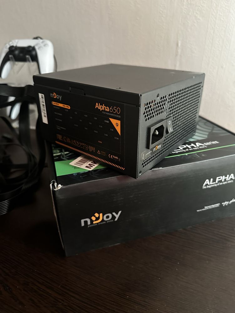 Sursa nJoy Alpha 650, 650W, 80+ Gold, Full Modulara
