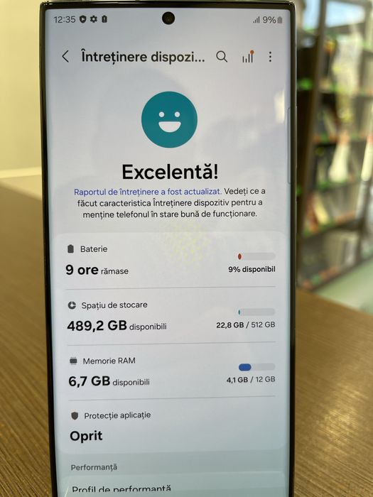 Samsung Galaxy S23 Ultra / 512GB / Impecabil / Garantie 12 luni