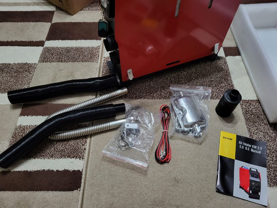 Sirocou auto 12v, 8kw cu telecomanda Sirocou compact.. Încălzitor auto