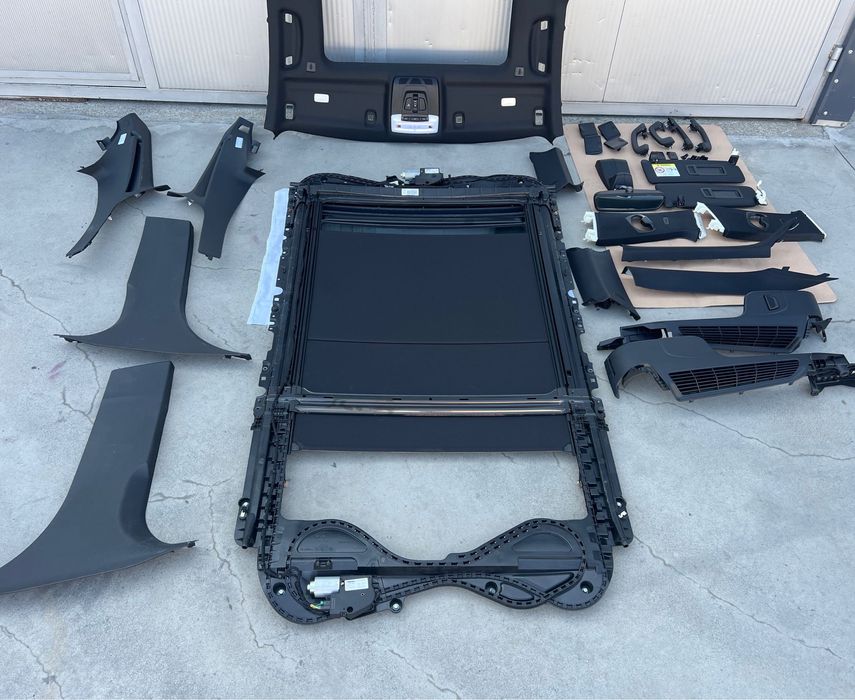 Kit Complet Plafon Negru + Trapa Panoramica Bmw Seria 3 F31