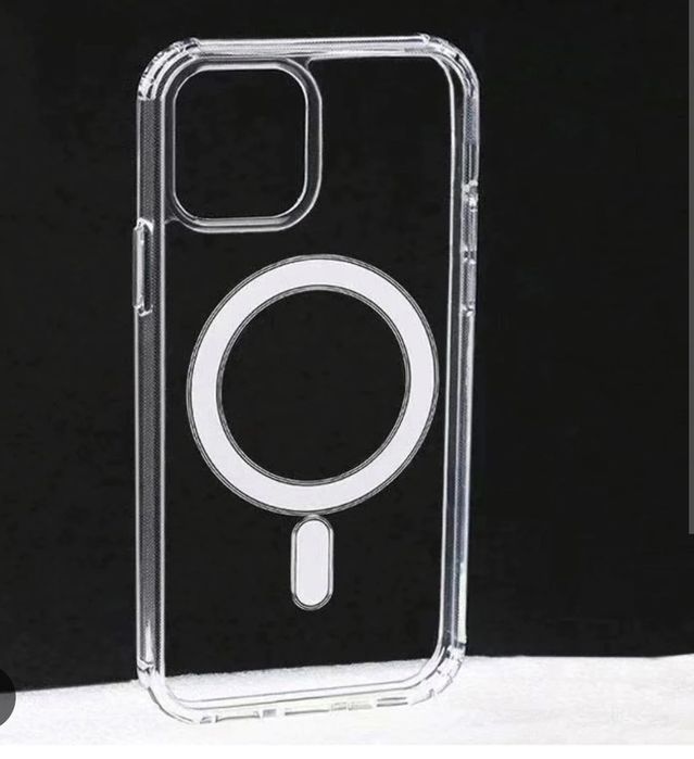 Husa transparenta Magsafe Iphone seria 13/14/15