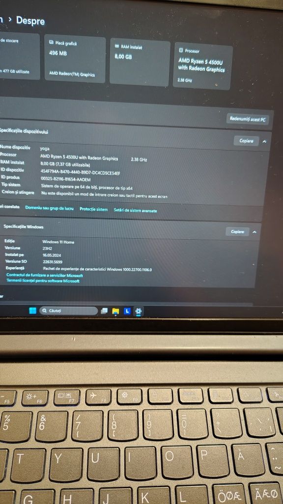 Lenovo ideeapad și yoga slim 7 ambele la același pret