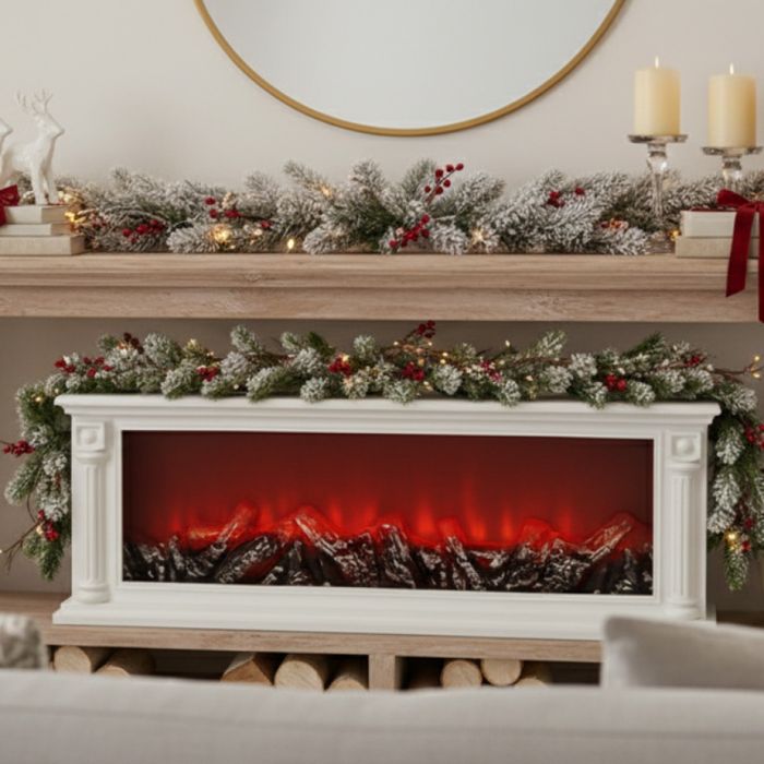 LED камина с ефект на жар – уют и атмосфера без дим и огън