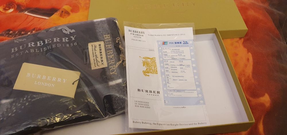 Кашмир шал Burberry  original