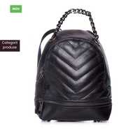 Rucsac piele negru