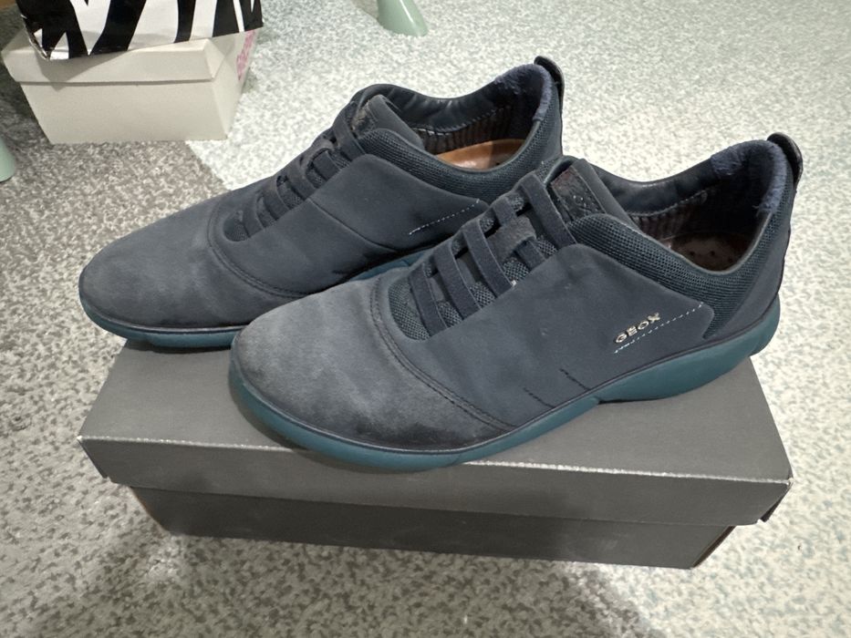 Adidasi geox albastri dama