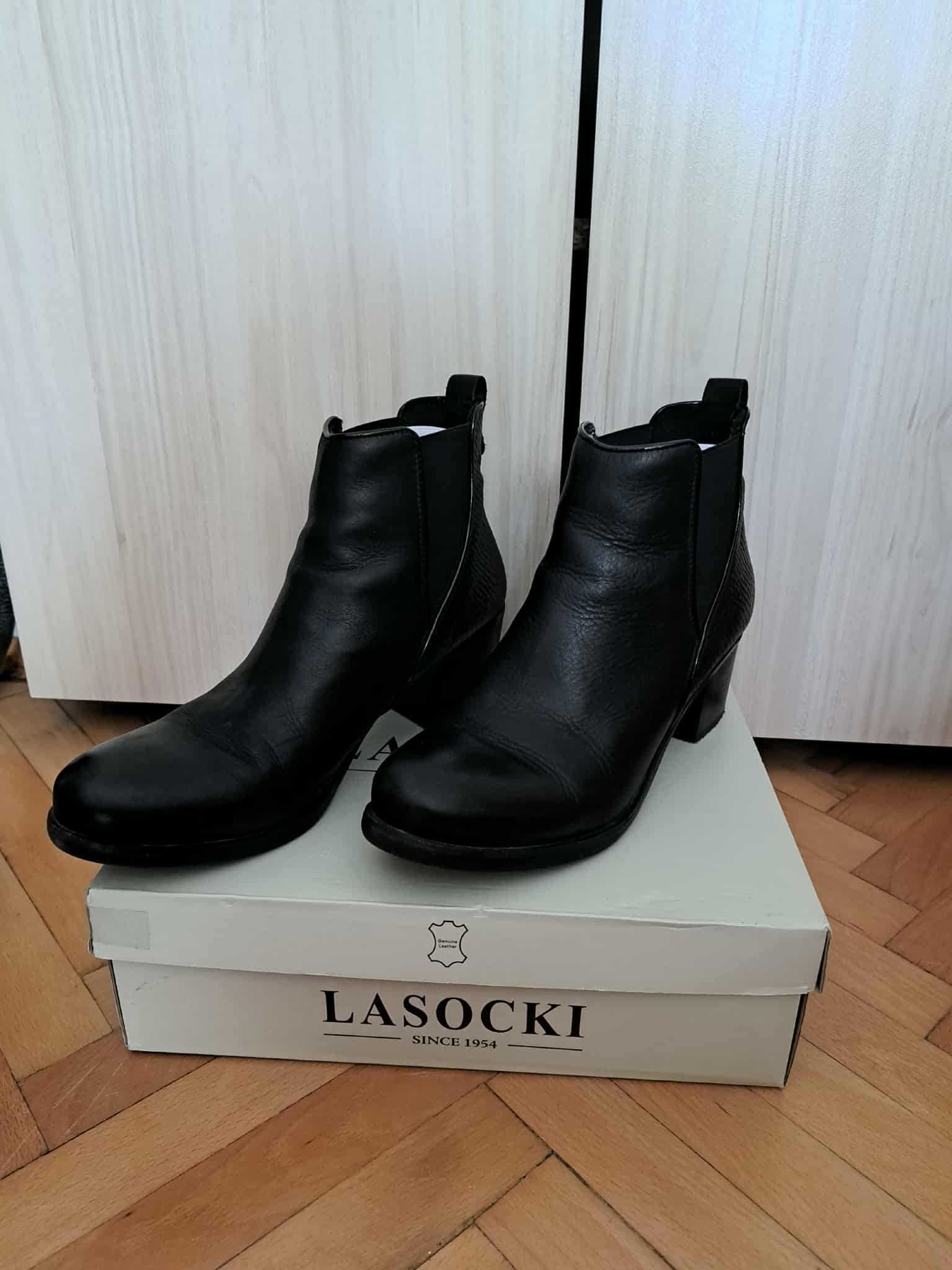 Есенни боти LASOCKI - черни, 42 номер
