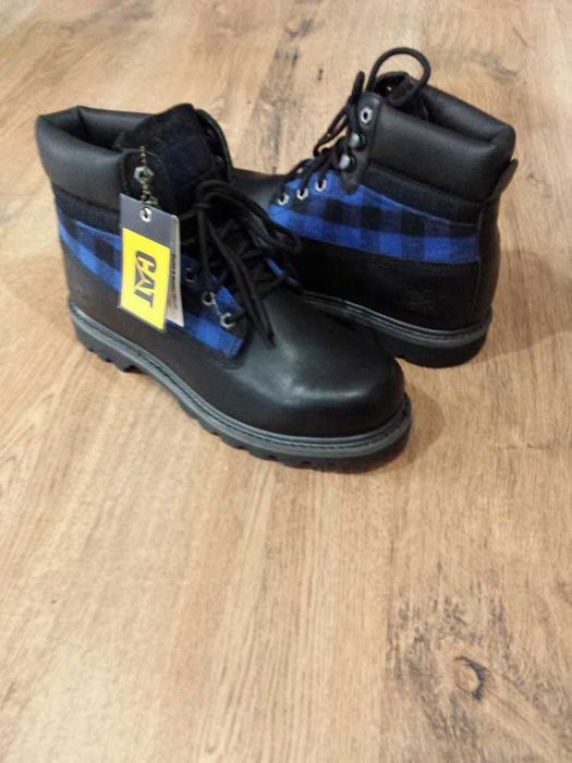 Bocanci barbat CAT Caterpillar originali noi piele 42