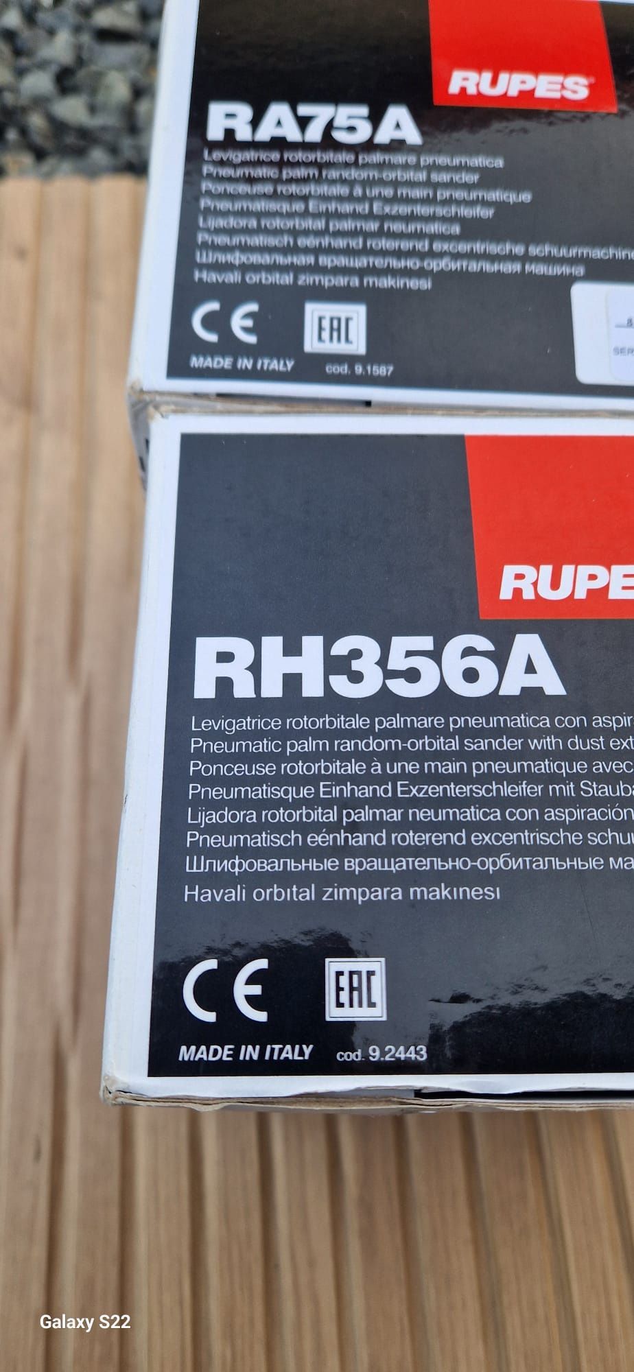 Rupes șlefuitoare pneumatică rotundă