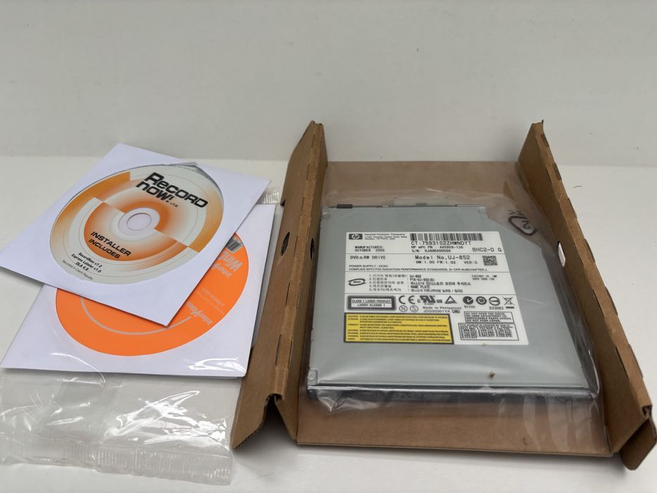 HP Multibay 9.5mm DVD-RW Drive