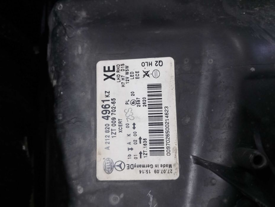 Фарове мерцедес Е класа w212 mercedes w212 фарове