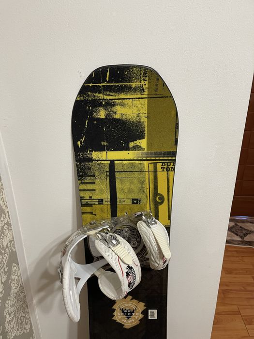 Placa snowboard 145 cm burton radius cu legaturi burton