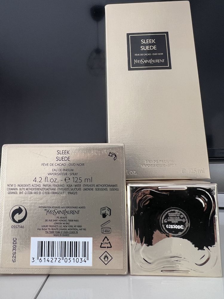 Parfum original nisa raritate  10 ml Yves Saint Laurent Sleek Suede