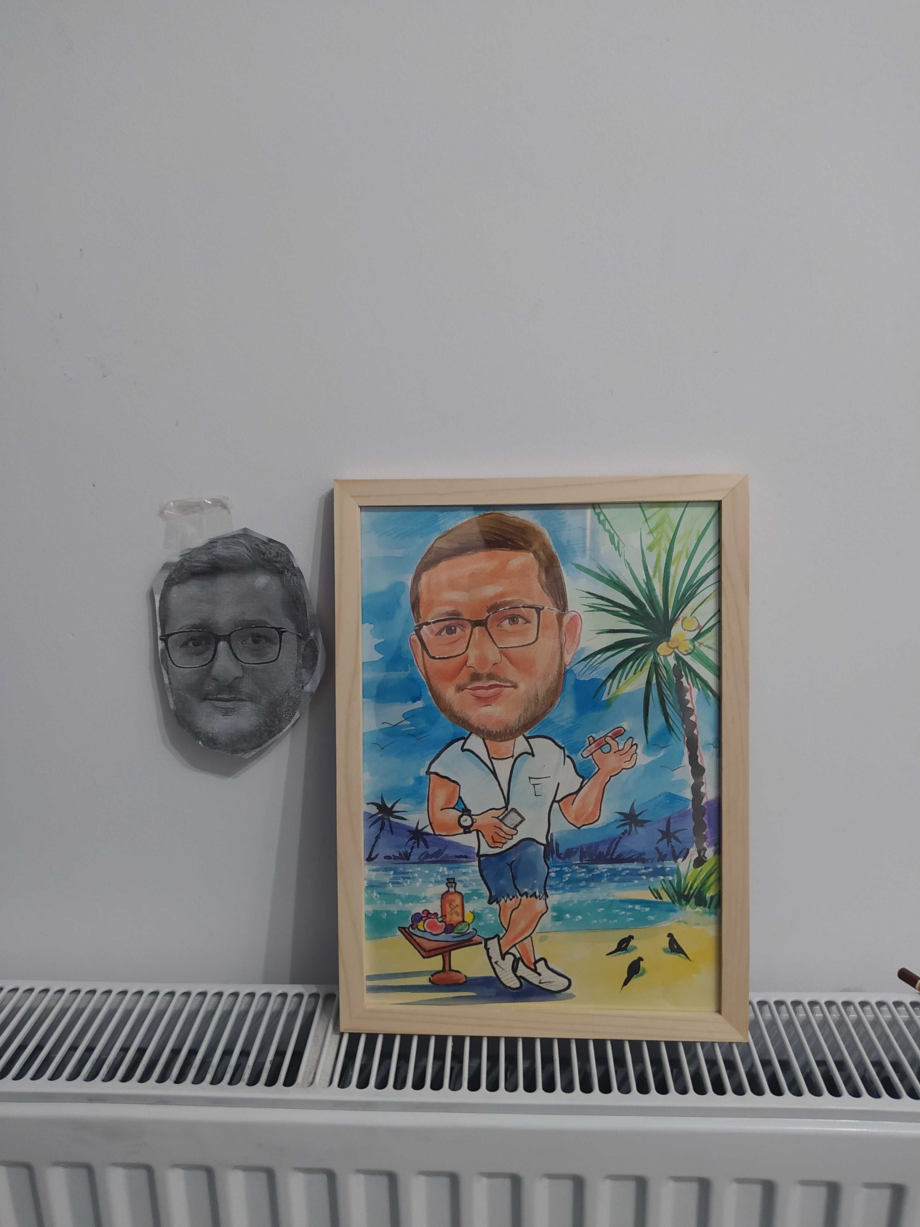 Caricaturi și portrete la comanda