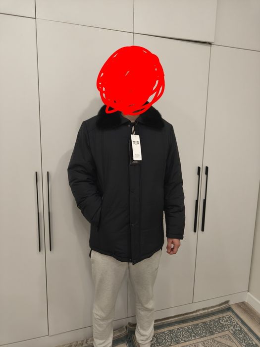 Куртка зимняя, верблюд, норка