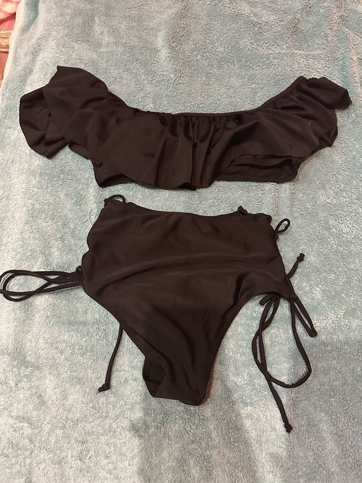 Costum de baie 2 bucati negru